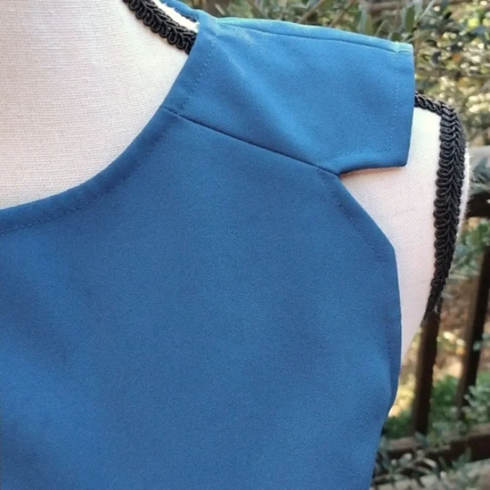 J. Crew Blue Dress